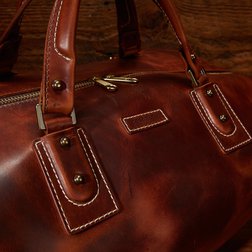 CD205 - Coronado Leather Duffel Bag