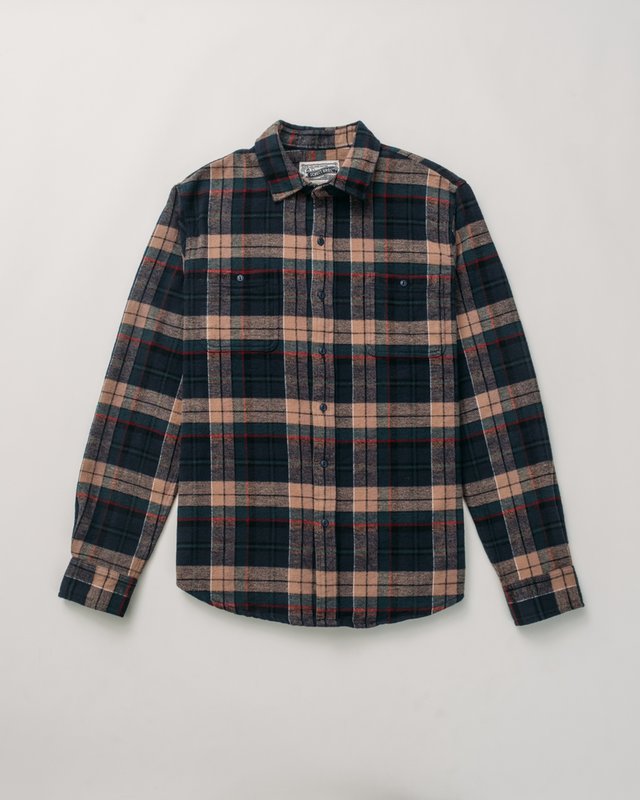 SH2135 Tan Navy Front View